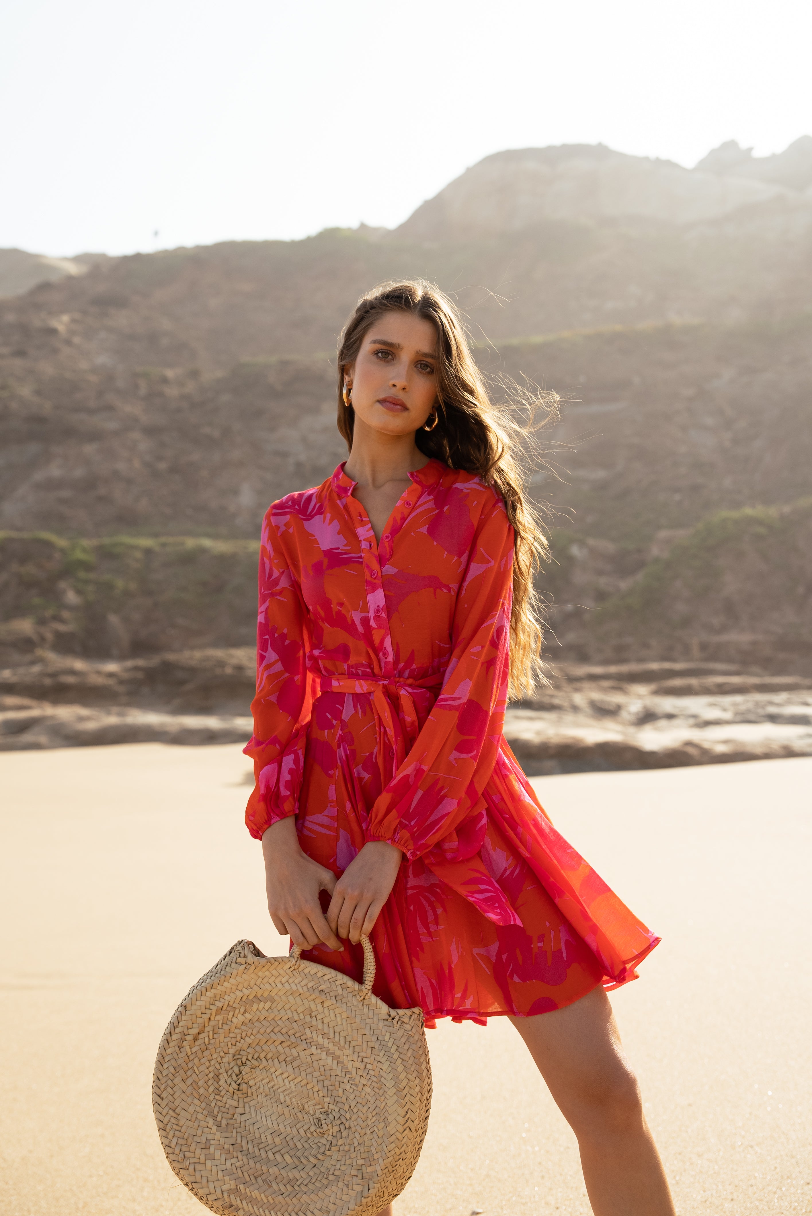 Robe Sonia en tencel soie