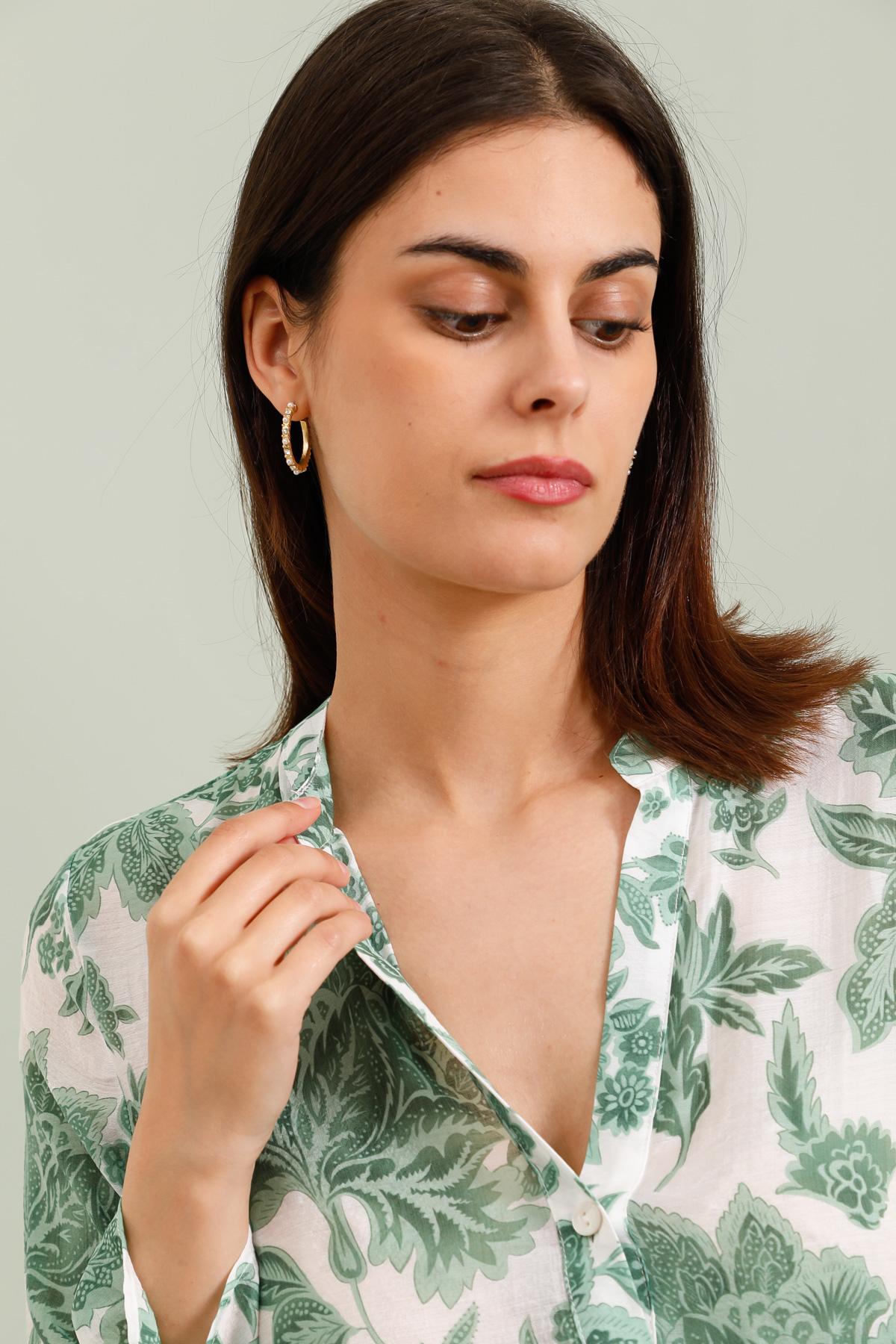 Robe courte Saint-Tropez imprimée fleurie