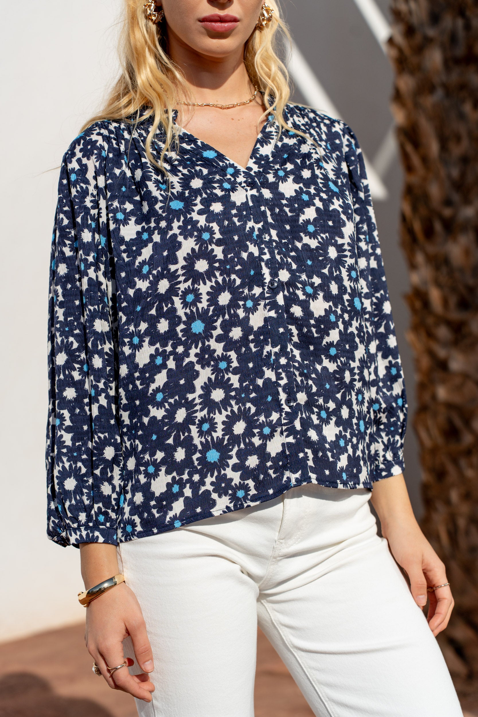 Chemise imprimée Eléna