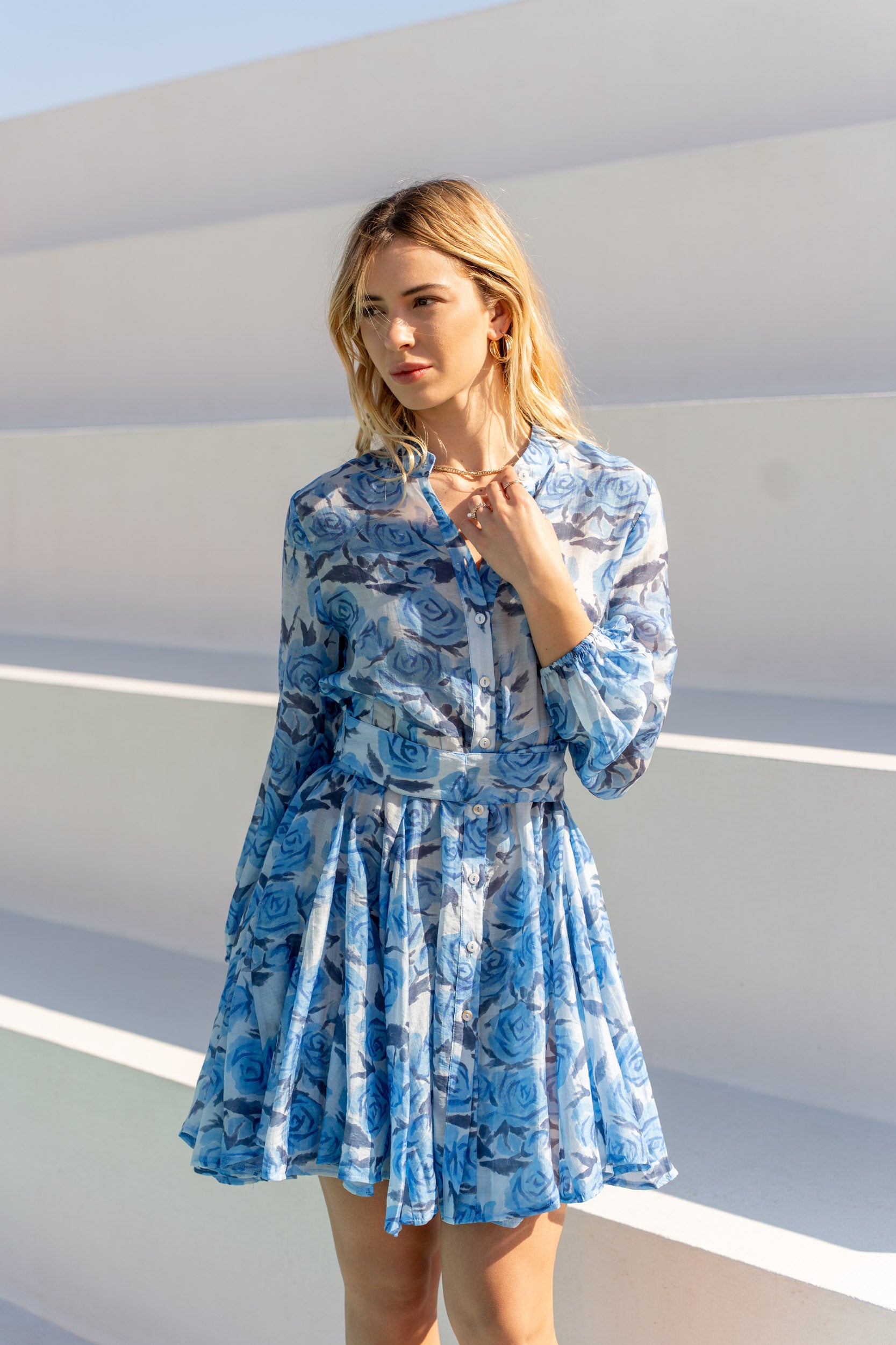 Robe Sonia en tencel soie