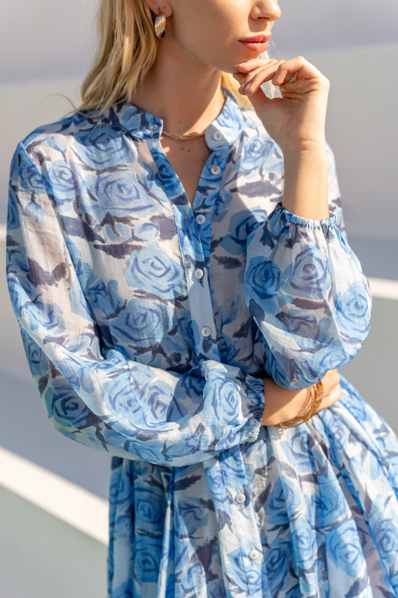 Robe Sonia en tencel soie