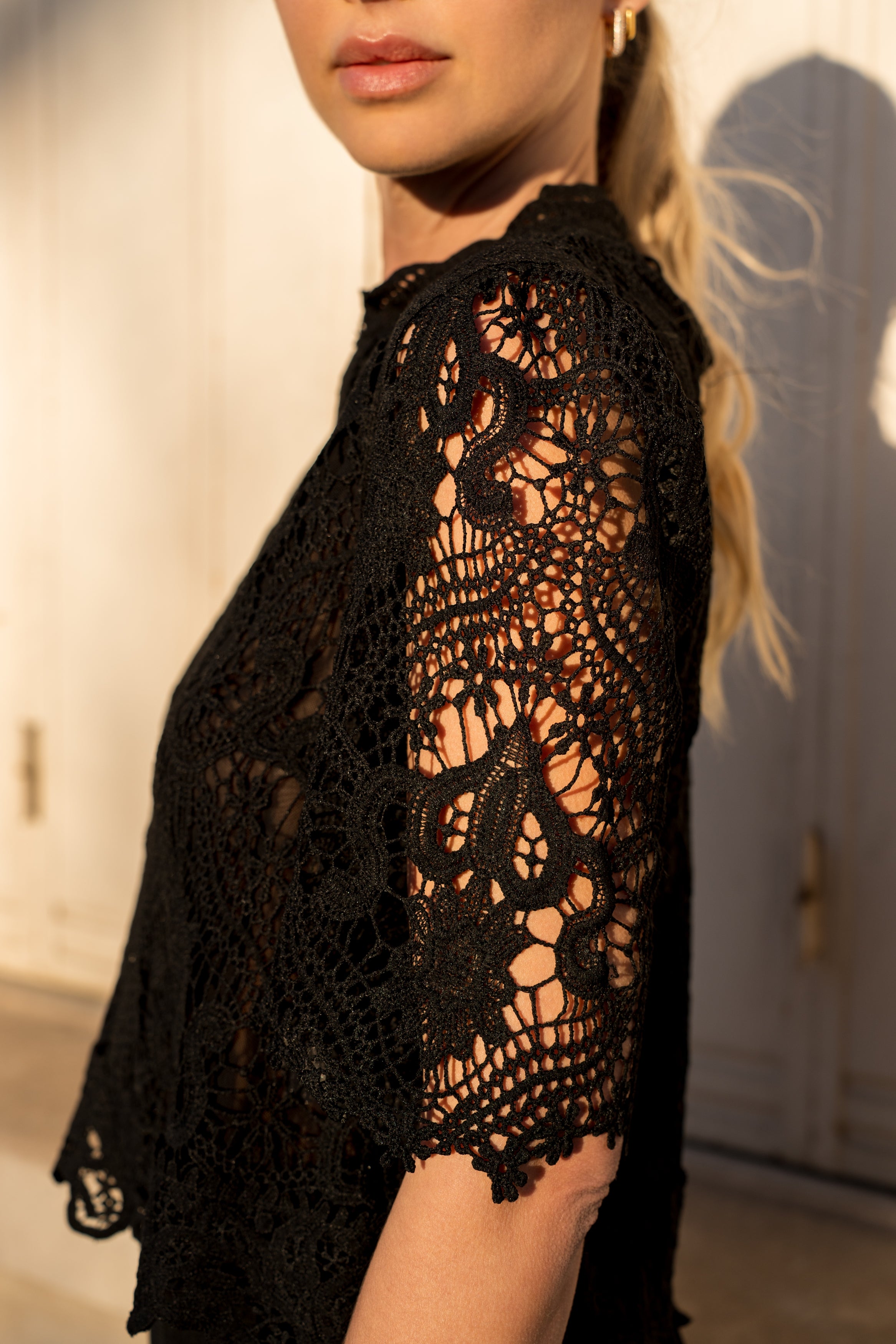 Blouse Eléanore en dentelle