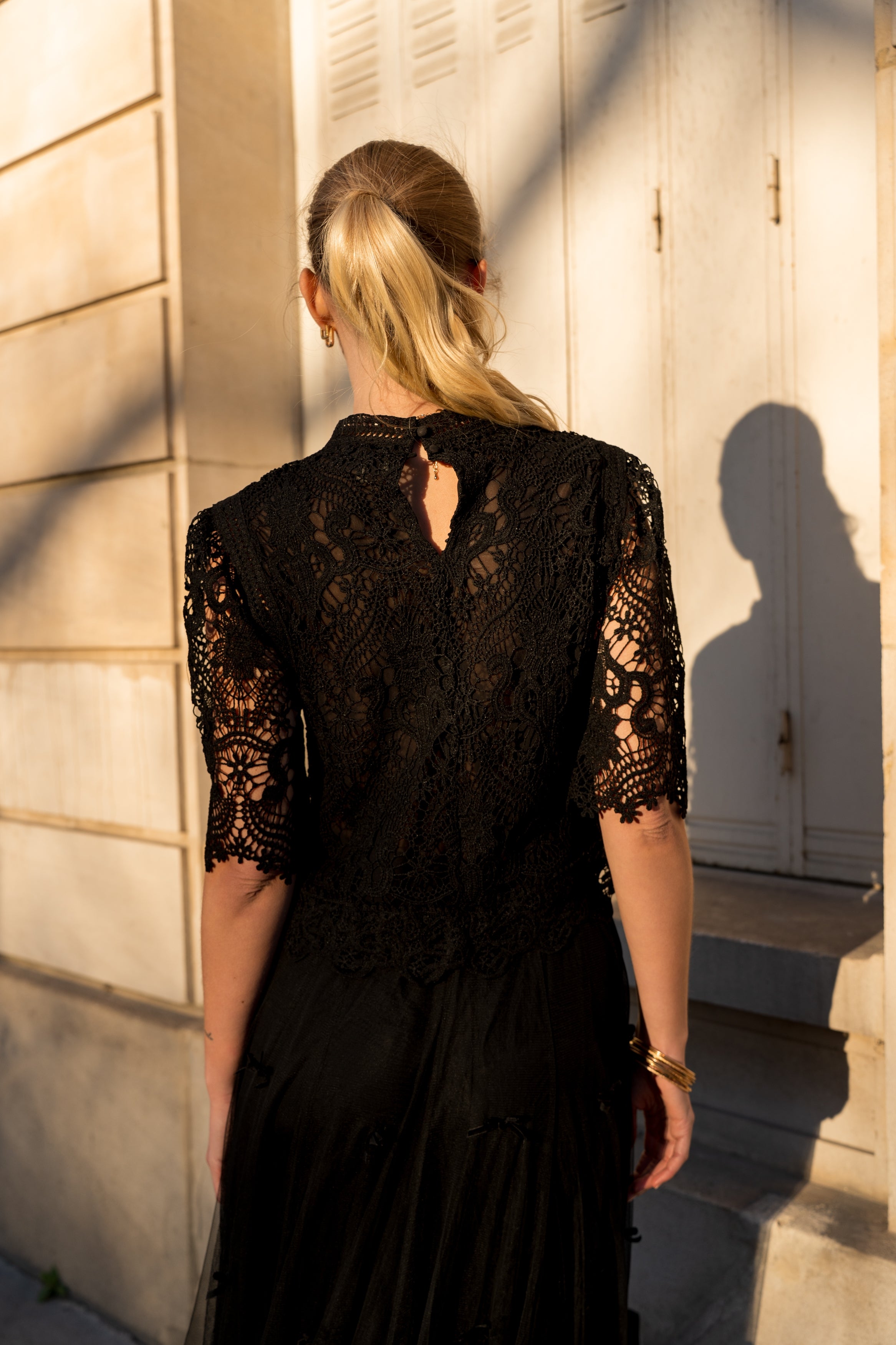 Blouse Eléanore en dentelle