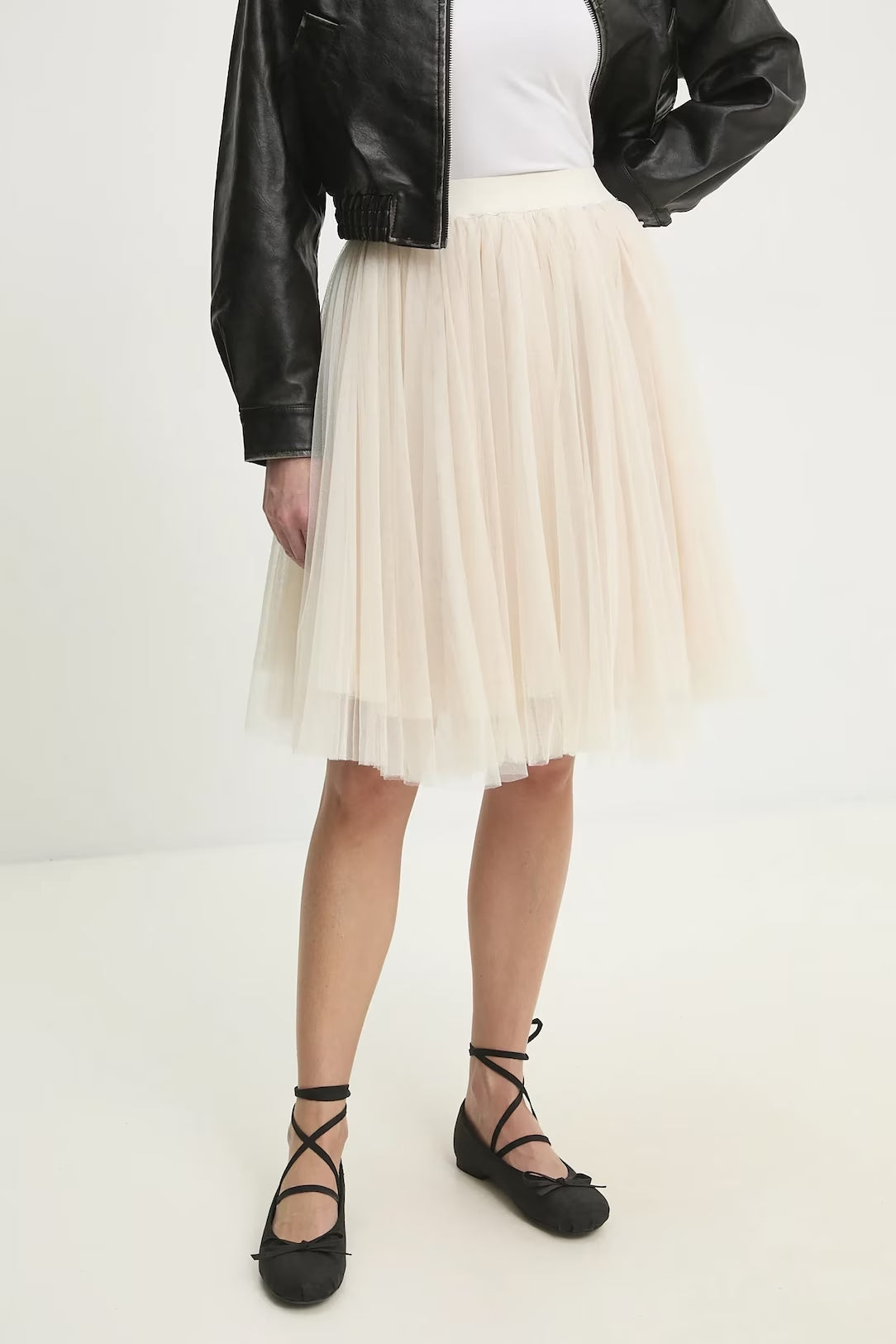 Jupe mi-longue tutu en tulle