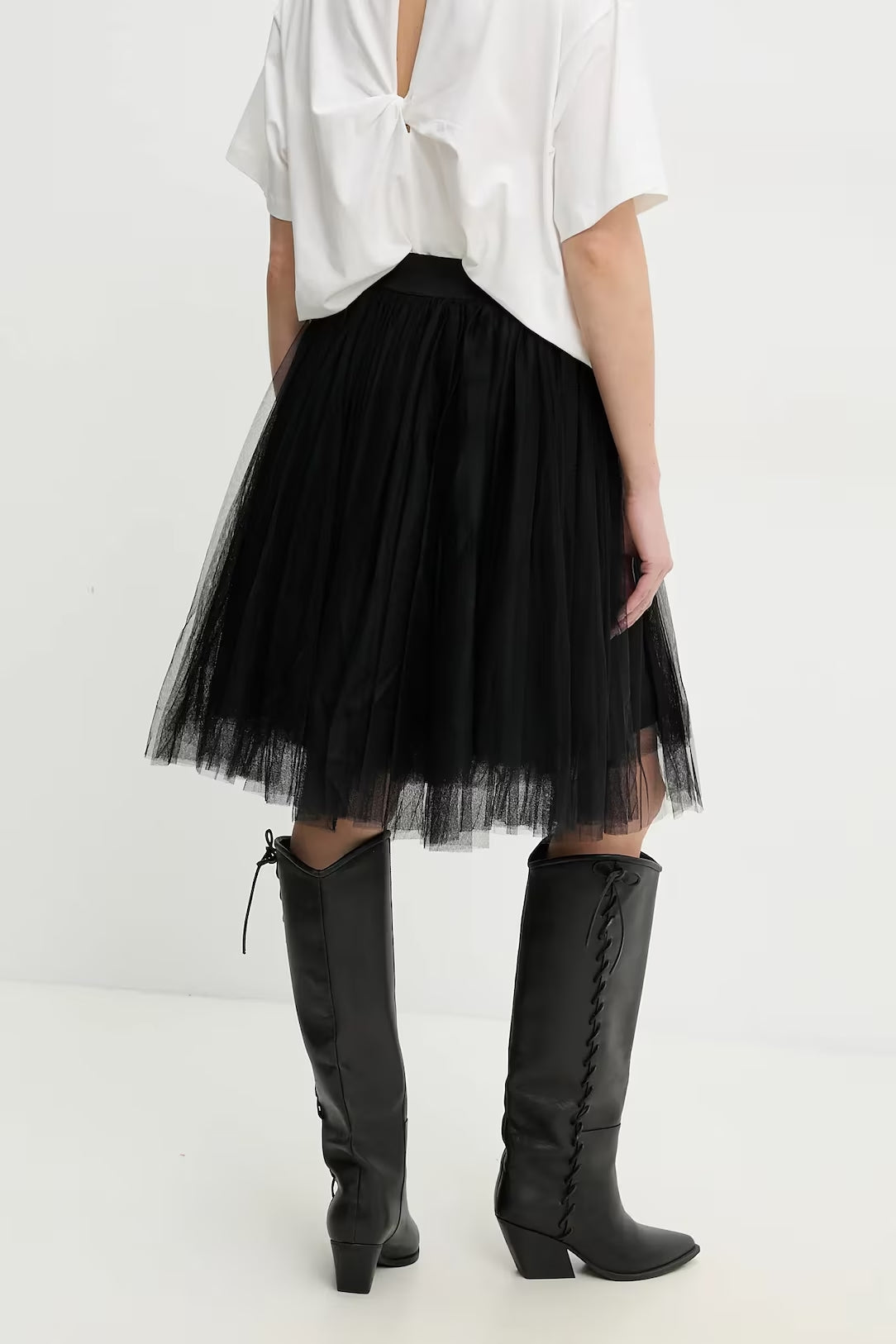 Jupe mi-longue tutu en tulle