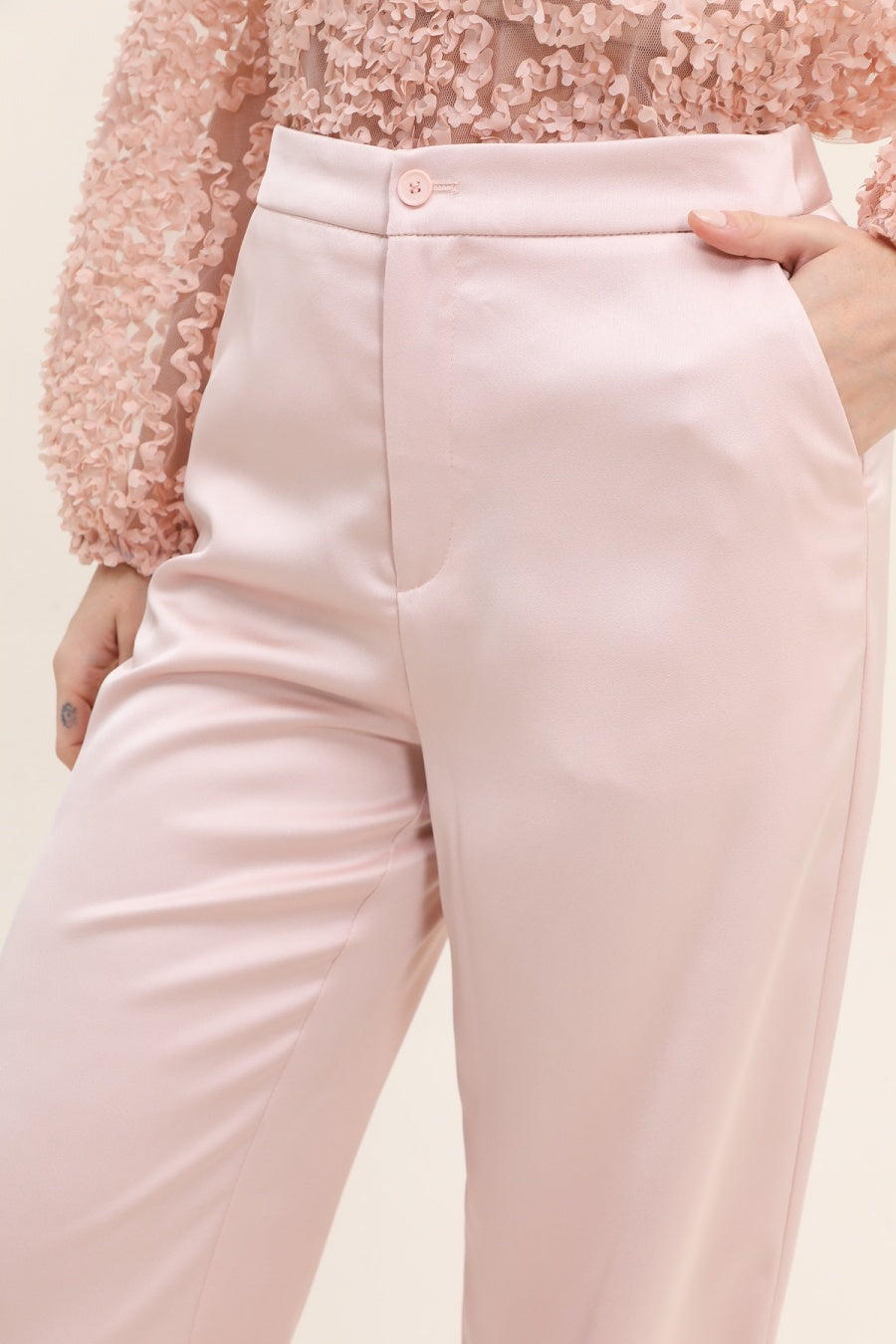 Premium satin pants