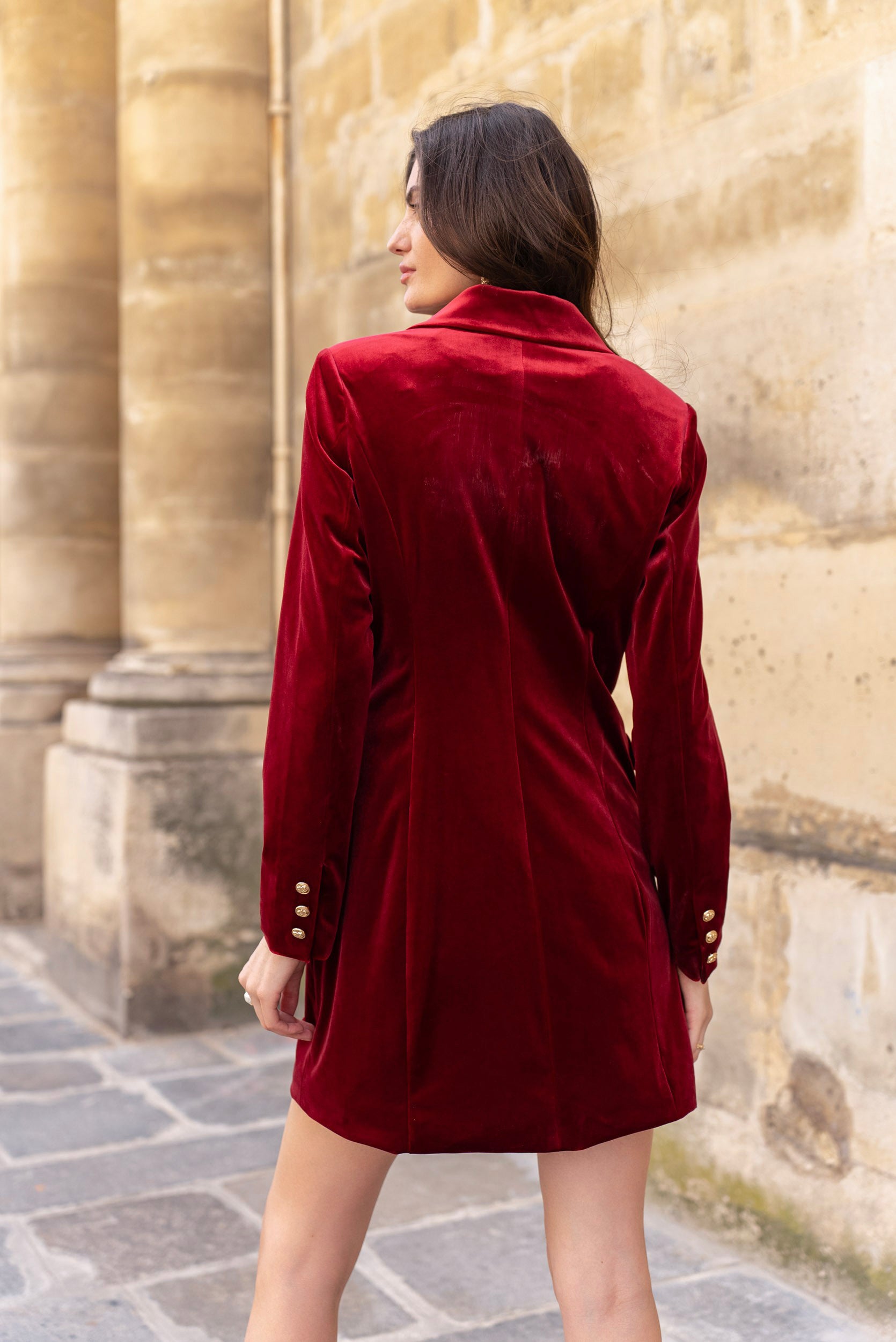 Veste Robe Gaby en velours
