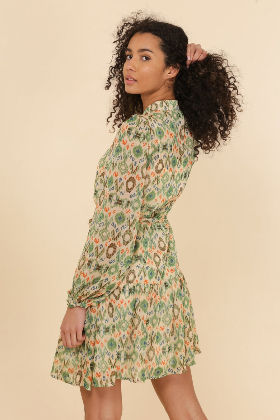 Robe Elsa à boutonnage